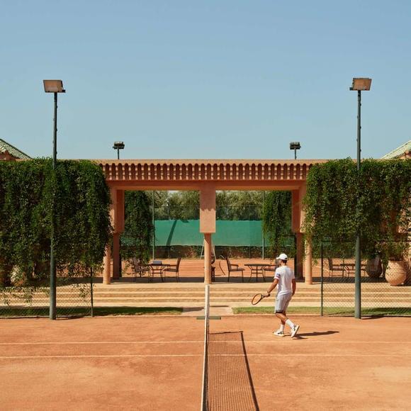 Amanjena, Morocco - Activities, Tennis Court